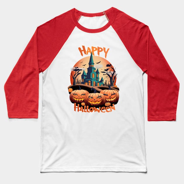 Halloween spirit Baseball T-Shirt by KyasSan